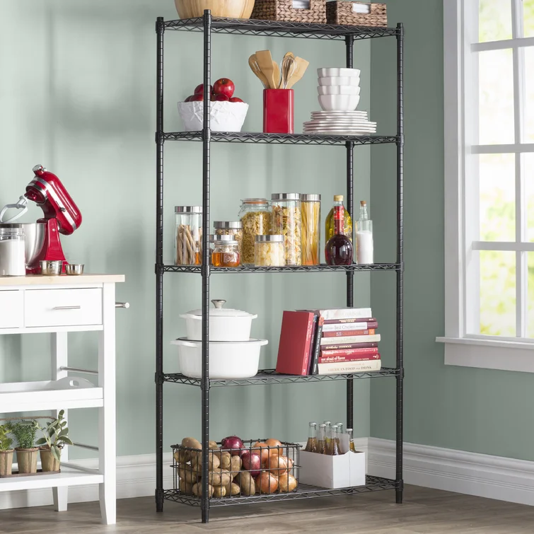 Wayfair Basics® Alexandrina Wire Shelving Unit