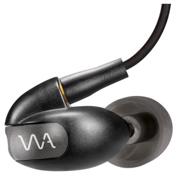 Westone W80-V3 Eight-Driver Universal-Fit In-Ear Earphones with High-Definition Silver MMCX Cable, Black