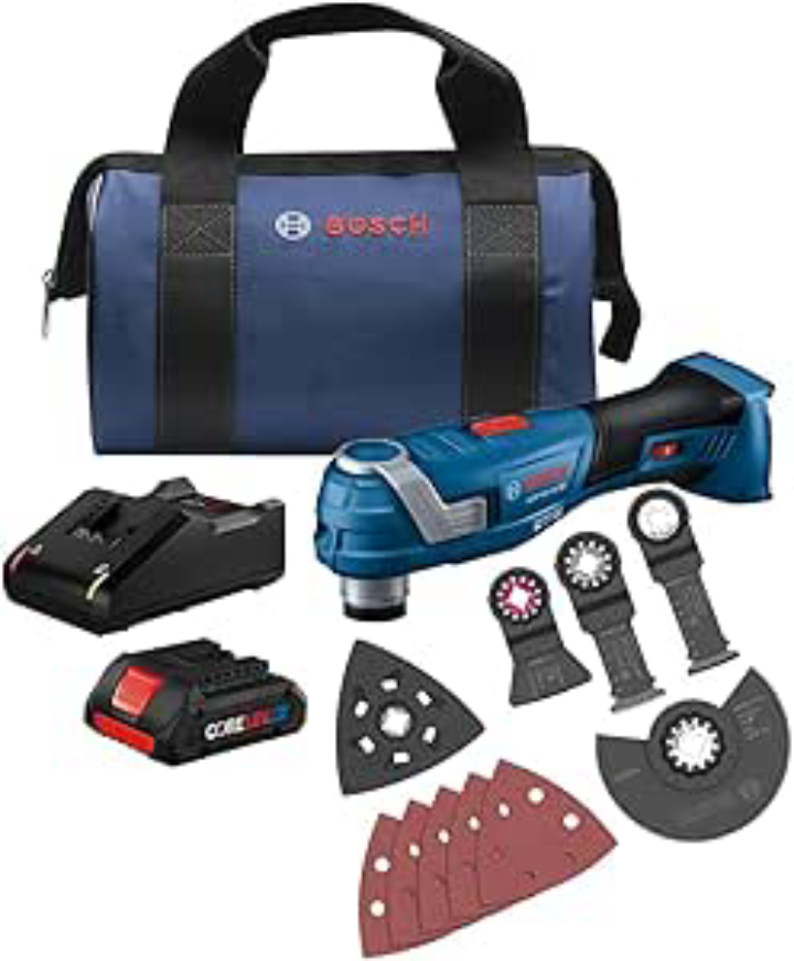 Bosch 18V Brushless Oscillating Multi-Tool Kit