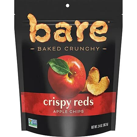 3.4-Oz Bare Baked Crunchy Apple Chips (Fuji & Reds)