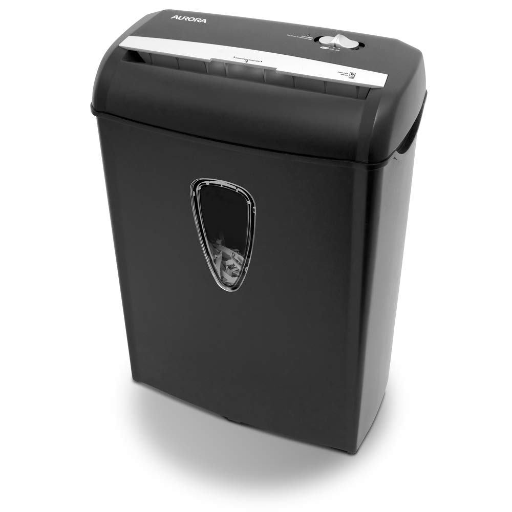 Aurora AS890C 8-Sheet Cross-Cut Paper/Credit Card Shredder with Basket(1)