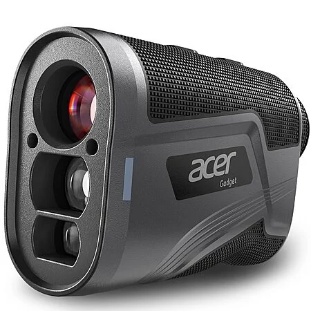 Acer Golf Rangefinder w/Slope - 800 Yard Range, 6X Magnification w/Flag Pole Locking Vibration, Rechargeable Battery w/Magnet Stripe $57.35