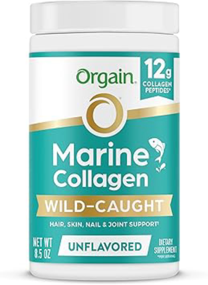 Select Accts: 8.5-Oz Orgain Type I & III Marine Collagen Peptides Powder (Unflavored)