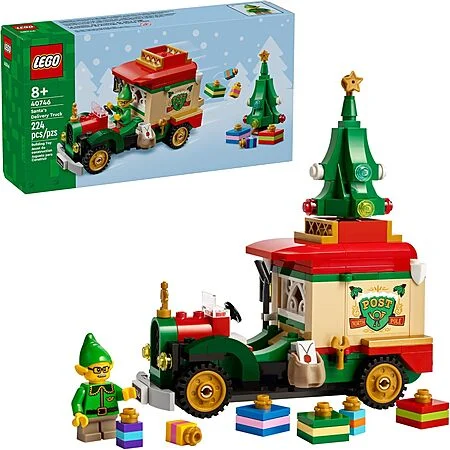 224-Piece LEGO Santa's Delivery Truck Building Toy Set(1)