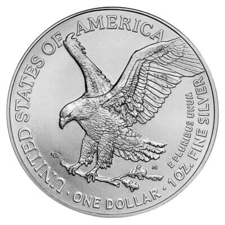 Roll of 20 - 2023 $1 American Silver Eagle 1 oz BU
