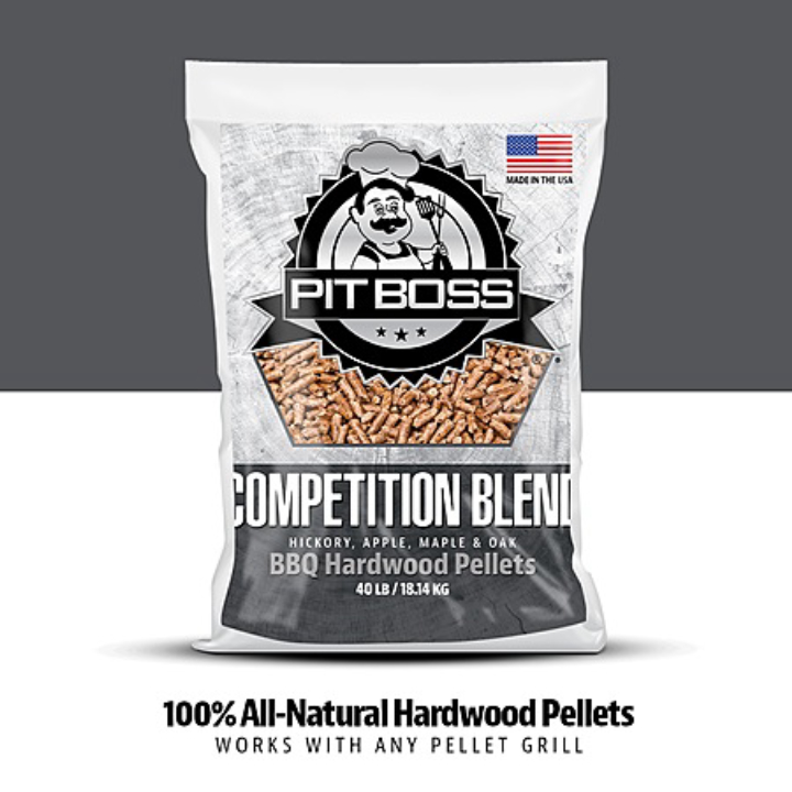 40-lb Pit Boss Competition Blend Wood Pellets