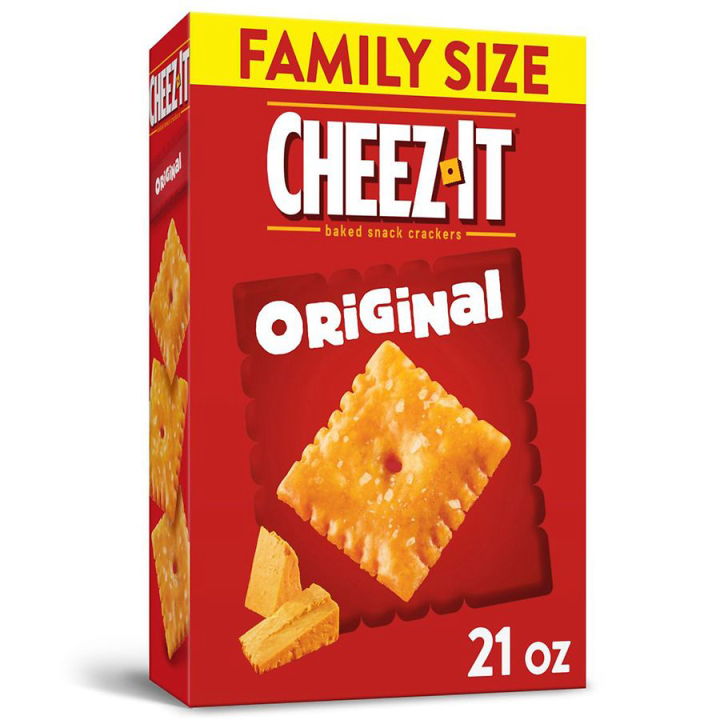Cheez-It Cheese Crackers Original 21.0oz Pack of 2