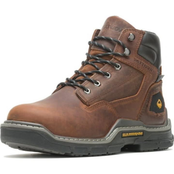 Wolverine Men's Raider DuraShocks Waterproof 8" Work Boots