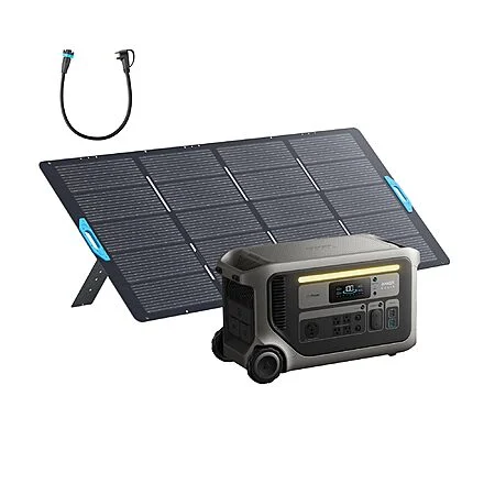 Anker SOLIX F3000 Portable Power Station with 400W Solar Panel