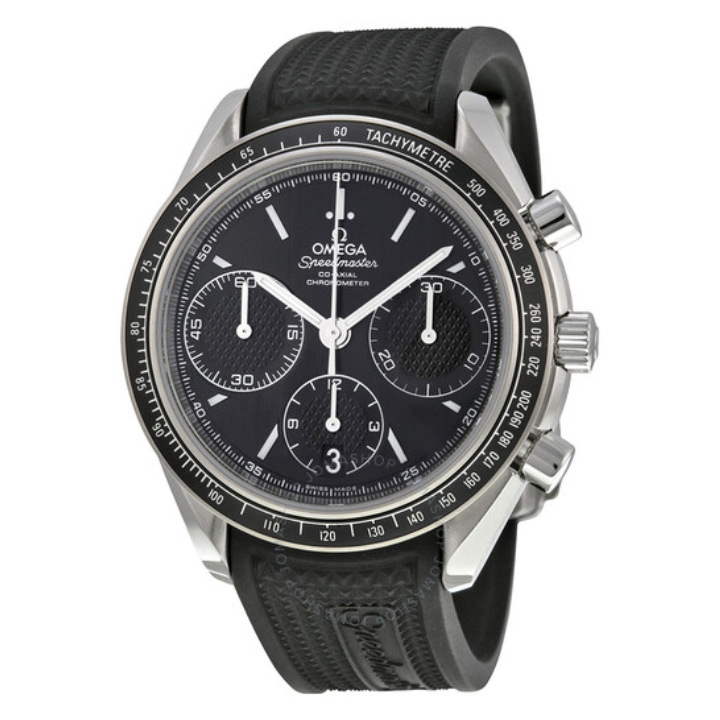 Speedmaster Racing Automatic Chronograph Black Dial Men's Watch