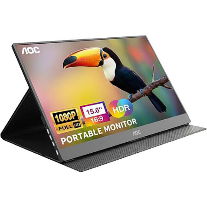 AOC 16T20 15.6-inch FHD IPS portable monitor with USB-C connectivity