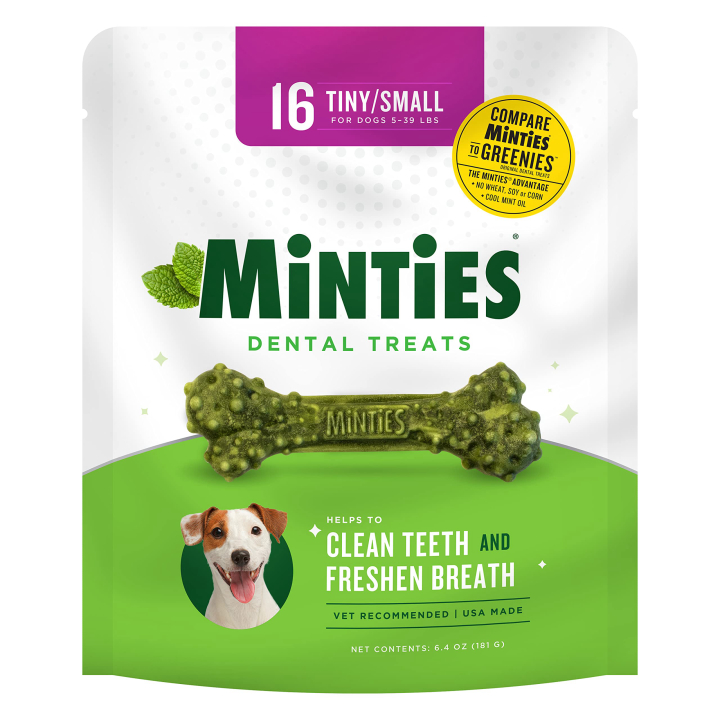 VetIQ Minties Tiny/Small Dental Dog Treats