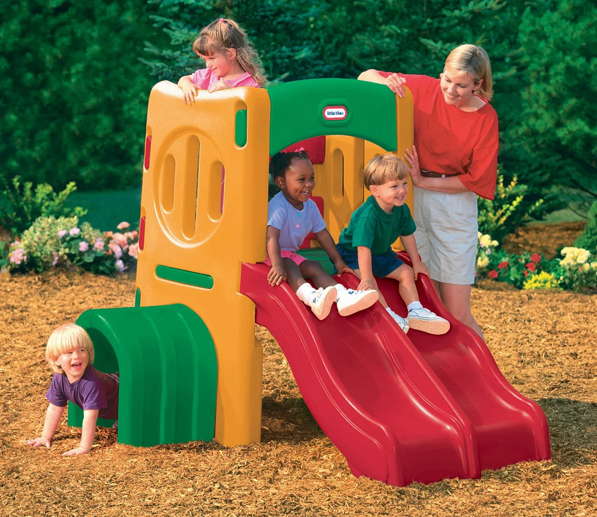 2-in-1 Little Tikes Indoor Outdoor Activity Tunnel Playset $34.10 + Free Shipping w/ Prime or on $35+