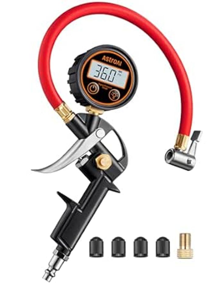 AstroAI Digital Tire Pressure Gauge with Inflator (3-250 PSI)
