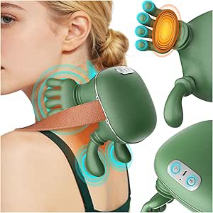 Nooydio Neck and Back Massager with Heat & 4D Kneading (Various) $20.99 + Free Shipping w/ Prime or on $35+