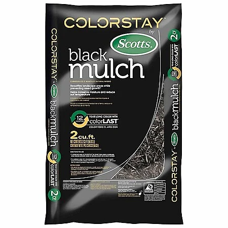 2-Cu Ft Scotts ColorStay Mulch (Various Colors), 4 For $10