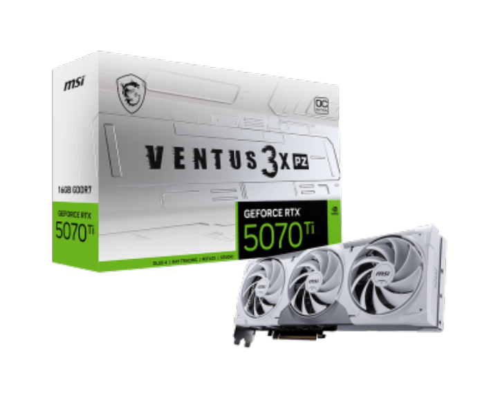 MSI Ventus GeForce RTX 5070 TI 16GB Graphics Card