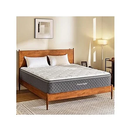 Sweetnight Queen Hybrid Mattress - 10 Inch, Pocketed Coils for Comfort Sleep and Balanced Support, $119.99, FS PRIME, Woot!