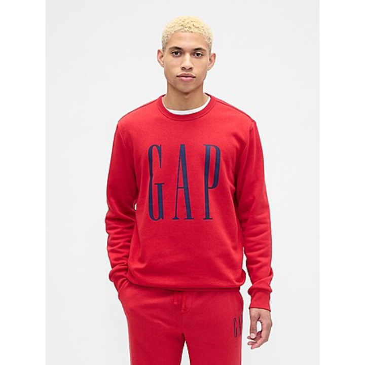 Gap Men's Logo Sweatshirt Modern Red
