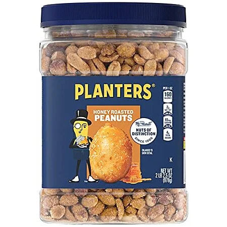 [SnS] $22.14 | 6-Pack 34.5-Oz Planters Peanuts (Honey Roasted) at Amazon ($3.69 each)
