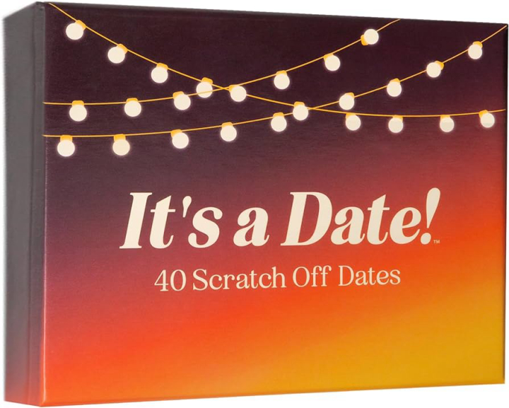 It's a Date!, 40 Fun and Romantic Scratch Off Date Ideas for Him, Her, Girlfriend, Boyfriend