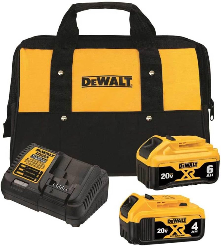 DEWALT 20V MAX Lithium Ion Starter Kit