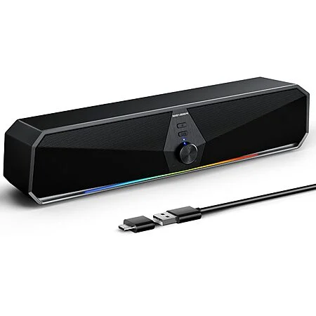 [Prime] SENZER CS30 Bluetooth LED Soundbar for PC/Laptop w/ USB Plug $7.12 + Free Shipping