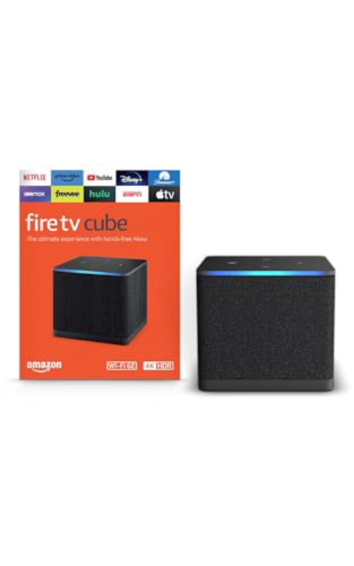 Fire TV Cube – 4K Streaming with Alexa Voice Control