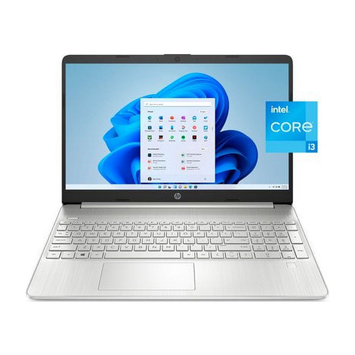 HP Laptop: i3-1215U, 15.6" 1080p, 8GB DDR4, 256GB SSD