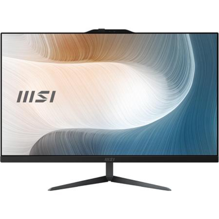 MSI Modern AM272P 12M-029US 27" Full HD All-In-One Desktop Computer, Intel Core i5-1240P 1.7GHz, 8GB RAM, 512GB SSD, Windows 11 Home, Black