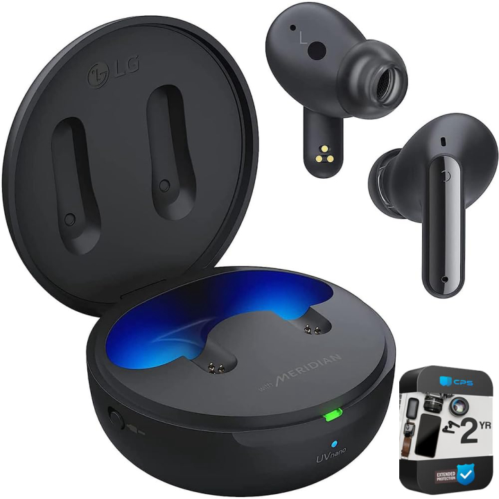 LG TONE Free Noise Cancellation True Wireless Bluetooth FP9 Earbuds with Charging Case