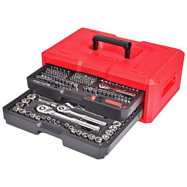 256-Pc CRAFTSMAN SAE & Metric Mechanics Tool Set