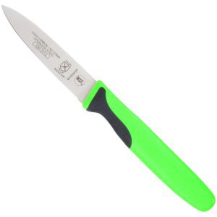 Mercer Culinary Millennia 3" Slim Paring Knife (Green/Red/Yellow)
