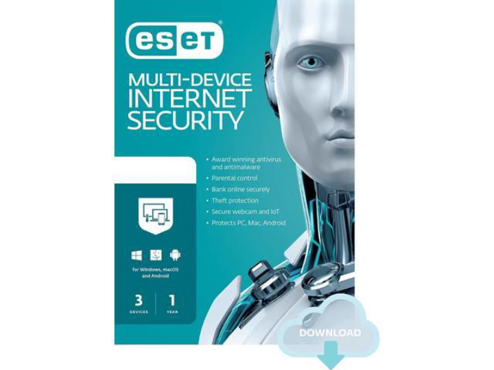 ESET Internet Security 2023 - 3 Devices / 1 Year - Download