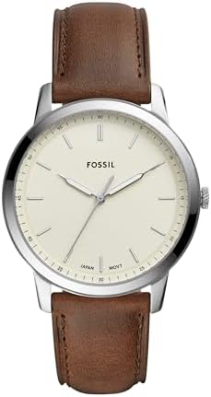 Fossil Men's Minimalist Stainless Steel Watch