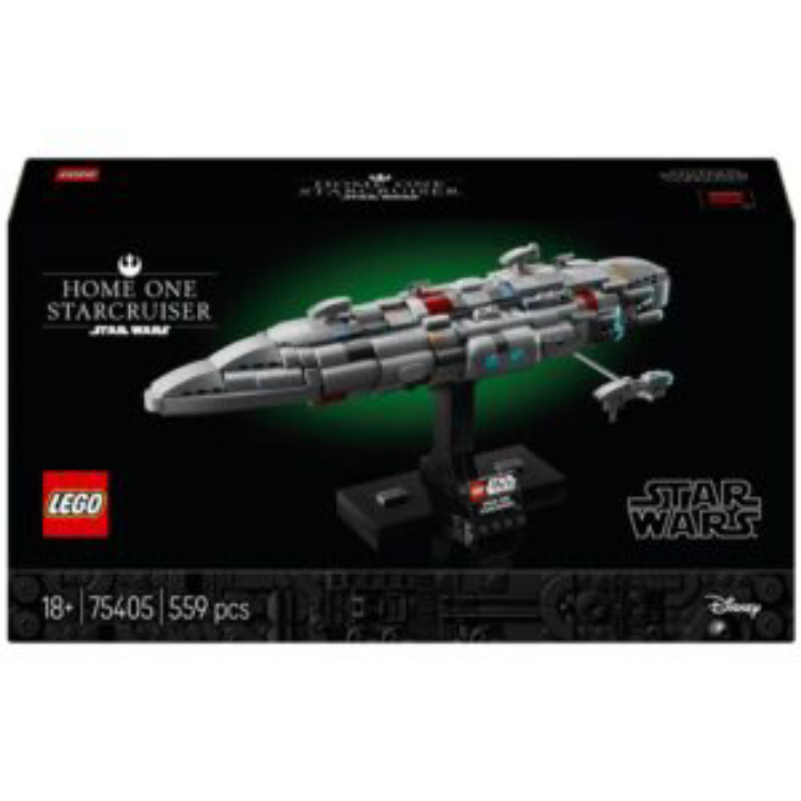 LEGO Star Wars Home One Starcruiser Building Set 559 PCs