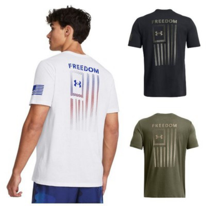 Under Armour Freedom Flag Gradient Men's T-Shirt 