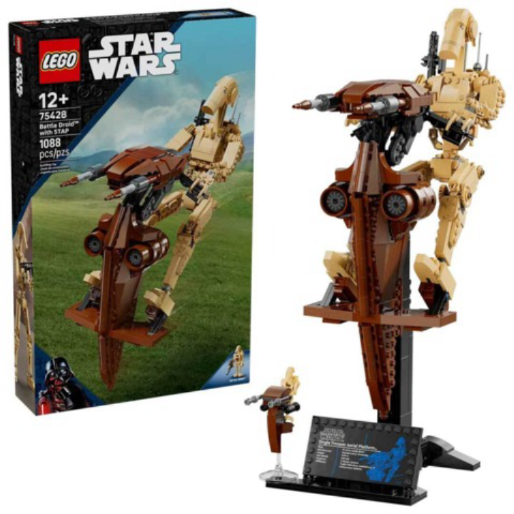 LEGO Star Wars Battle Droid with STAP Building Set (1088 Pieces)