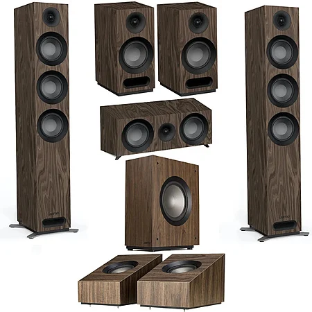 Jamo Studio Series System: 2x S 809 + 2x S 803 + 2x S 8 + S 81 + S 810 Speakers