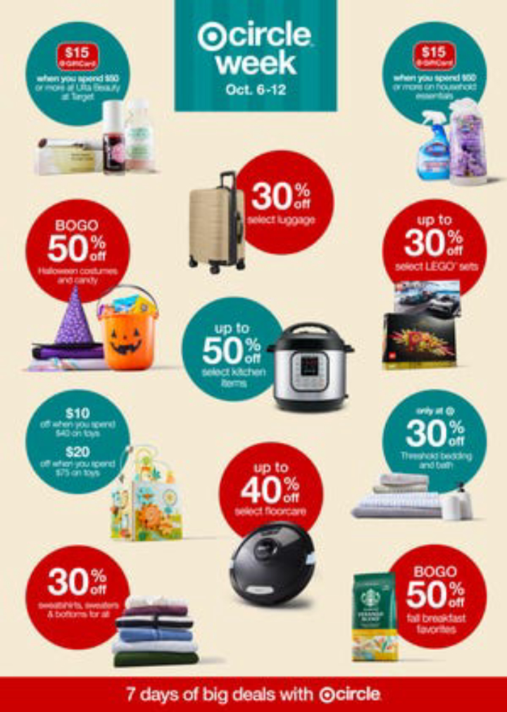 Target Circle Bonus Offer: $10 Rewards on $80 Purchase