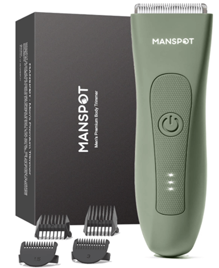 MANSPOT Manscape Rechargeable Wet/Dry Body Hair Trimmer
