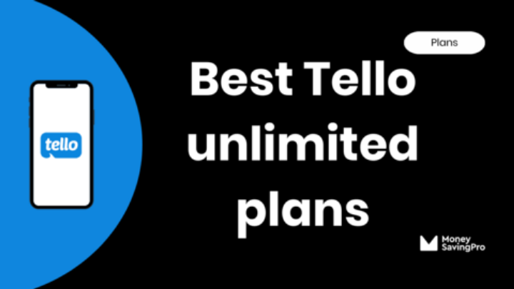 Tello Unlimited Data/Talk/Text Cellphone Plan - 3 months