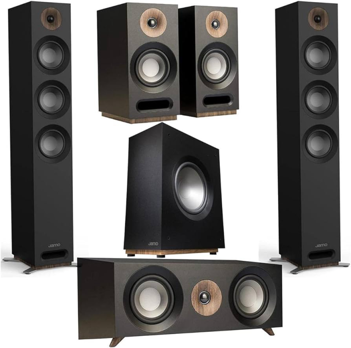 Jamo S 809 5.1 Home Theater Pack, Black