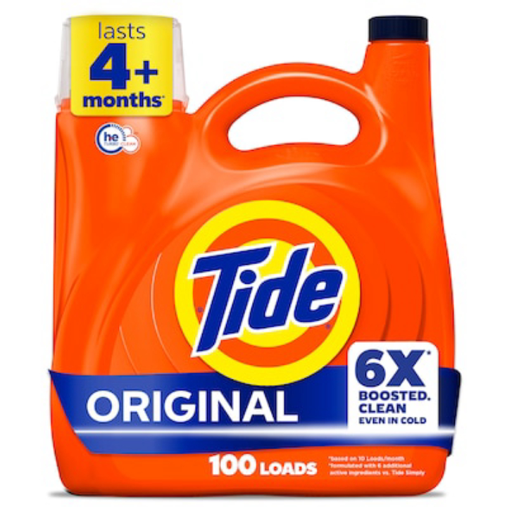 125-Oz Tide Liquid Laundry Detergent Original