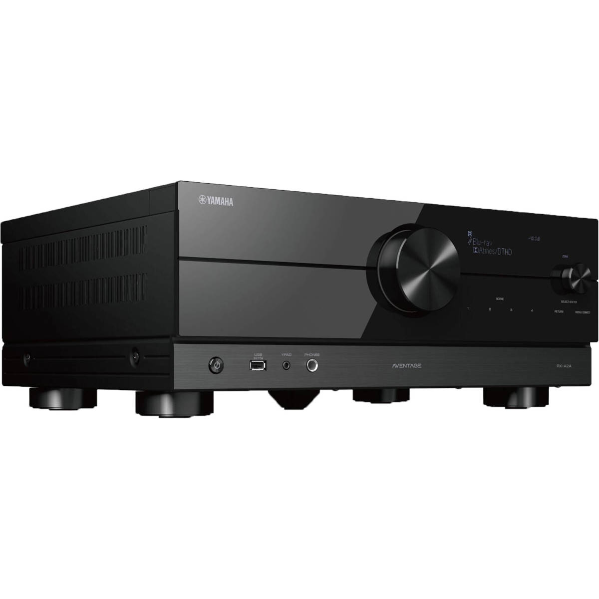 Yamaha AVENTAGE RX-A2A 7.2-Channel AV Receiver with MusicCast, Black