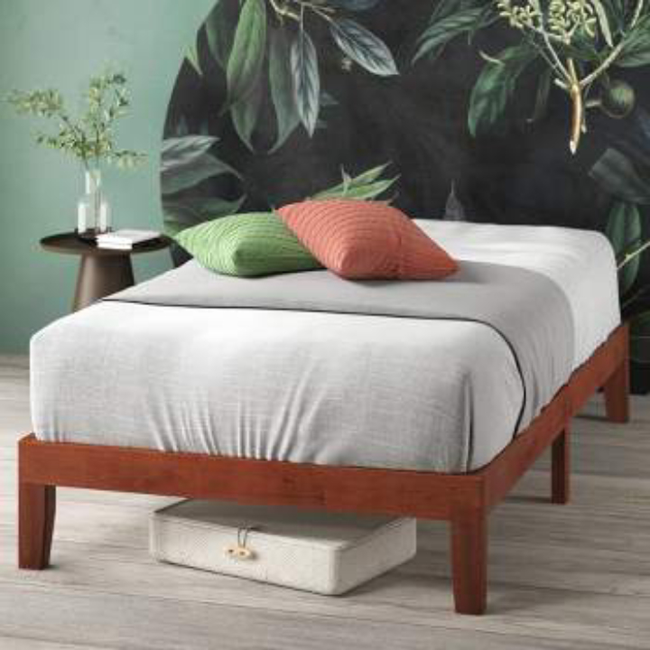 Zinus Wen 12" Deluxe Bamboo Platform Bed Queen