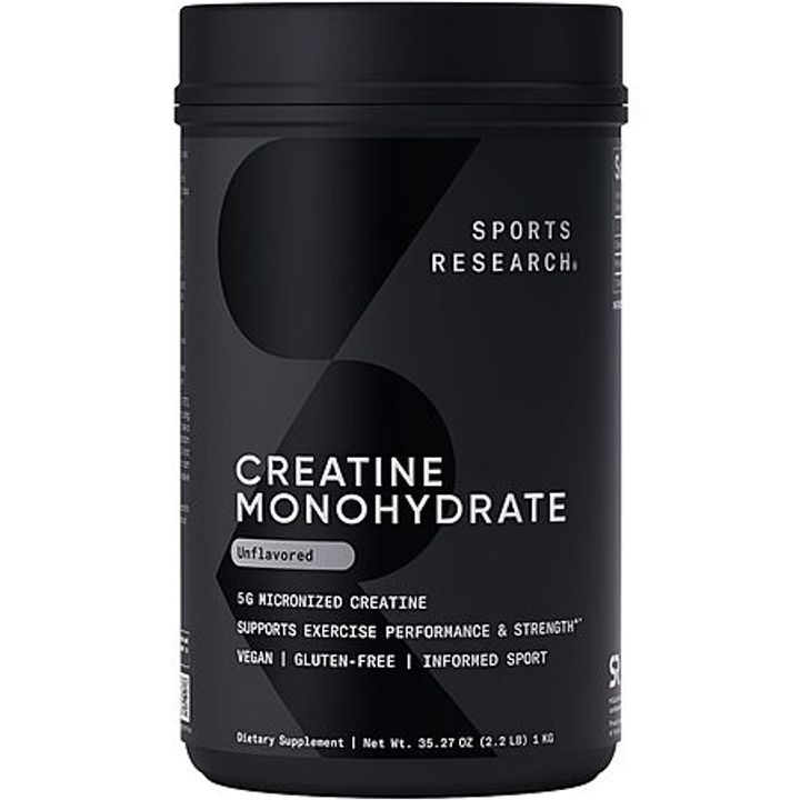 Sports Research Creatine Monohydrate Unflavored 35.27 oz