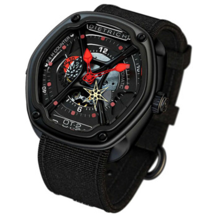 Dietrich  Organic Time Automatic Skeleton Dial Men's Watch