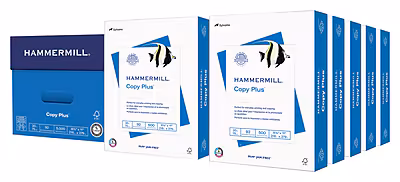10-Ream Hammermill Copy Plus 8.5"x11" Copy/Printer Paper (92 Brightness)