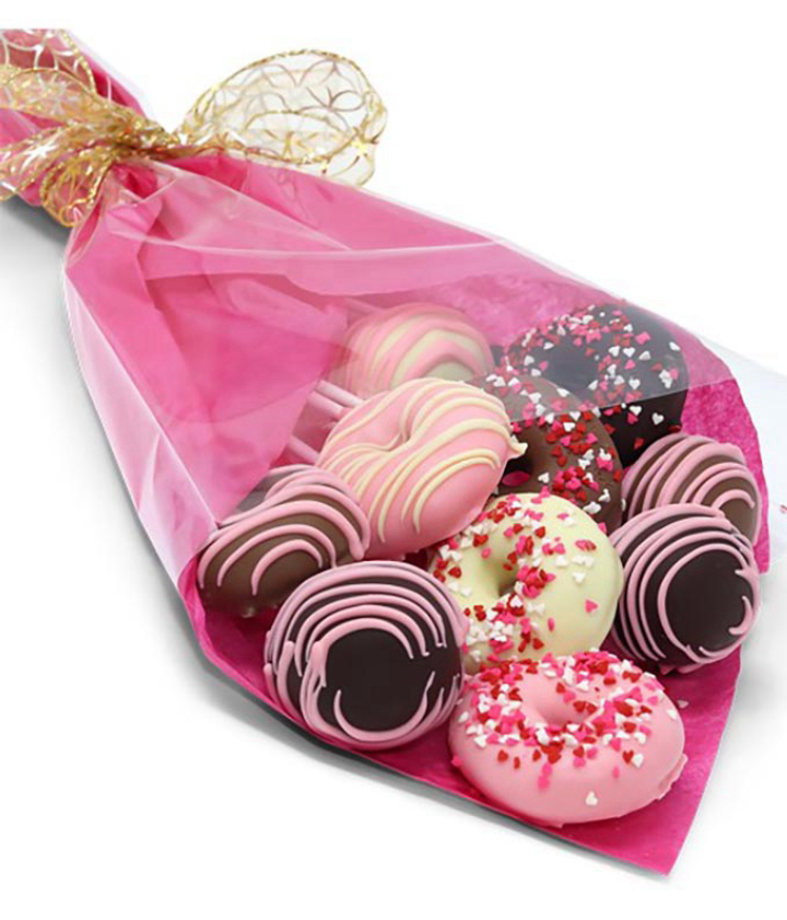 From You Flowers - I Love You Donut Bouquet